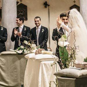 reportage di matrimoni, Roma chiesa di San Saba
