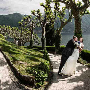 Guarda le foto dell'Album Fotografia matrimonio sul Lago di Como e villa del Balbianello | Kandy and Ron
