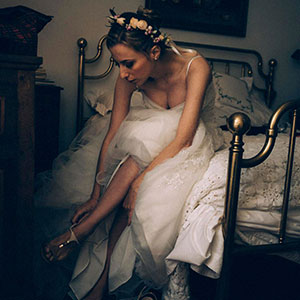 foto alessandro zingone sposa con sandali