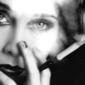 ritratto di donna bianco e nero micromosso stile inizio ’900 (foto di Daniele Bonanni)